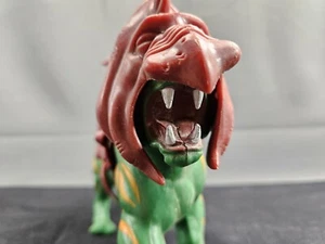 Vintage Mattel He-Man Masters Of The Universe Battle Cat Panthor W/Armor Motu - Picture 1 of 11