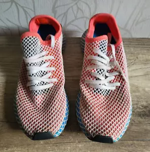 Adidas Deerupt Runners Solar Red Bluebird Schuhe Sneaker Gr. 44 - Bild 1 von 8