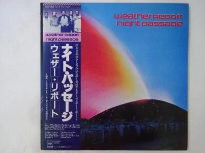 Weather Report Night Passage CBS/Sony 25AP 1970 Japan  VINYL LP OBI - Image 1 of 3