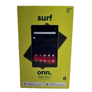 Neu Onn. Surf Tablet Gen 3 8" (800x1280) 32GB SSD 2GB Quad-Core Android anthrazit - Bild 1 von 8
