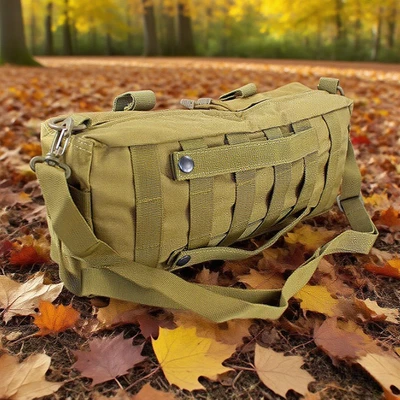 Bolsa táctica multiusos Molle de gran capacidad cintura plegable bolsa de viaje Foto 1 de 4