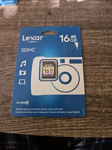 Lexar 16GB Multi-Use SDHC Memory Card - Picture 1 of 4