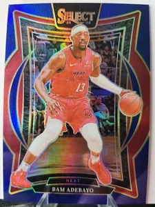 Bam Adebayo Blue Prizm Concourse Level 2024-25 Panini Select #15 - Bild 1 von 2