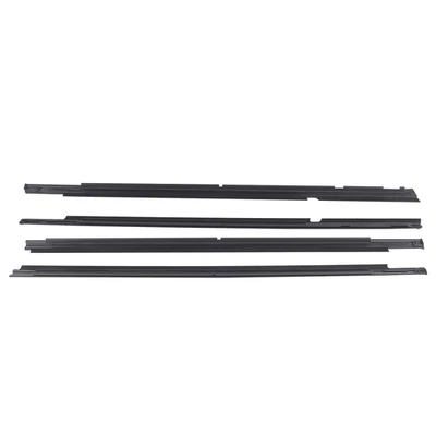4x Window Seal Belt Weather Weatherstrip Strips For Mitsubishi Lancer 2008-2017 - image 1 of 4