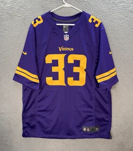 Minnesota Vikings Jersey Adult XL Purple Dalvin Cook Nike On Field NFL Football - Picture 1 of 12