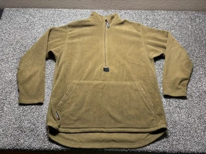 Peckam Polartec Giacca Pile Uomo Grande USMC Zip Esercito Militare Tattico Verde - Foto 1 di 9
