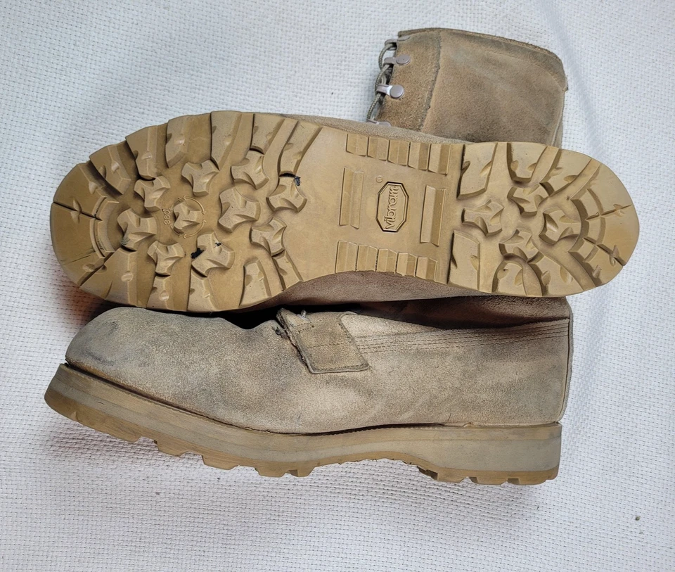 Botas de trabajo militares de combate Belleville 790 para hombre talla 13,5 suela Vibram de gamuza ancha Foto 1 de 4