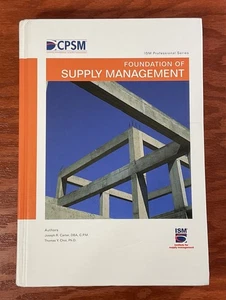 Foundation of Supply Management - Hardcover By Joseph R Carter - Picture 1 of 8