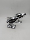 Ensemble de 2 Briquets de Table, T21 Robin Maruman Design, Chrome En L