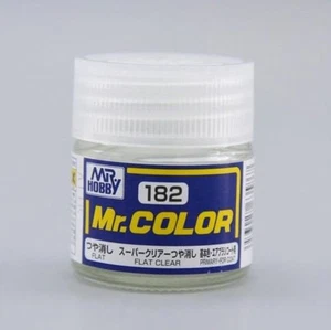 GUNZE C-182 MR. COLOR (10 ML) FLAT CLEAR - Picture 1 of 1