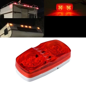 Bright and Waterproof Red 10LED Side Marker Lights Perfect for Camping Trips - Picture 1 of 9