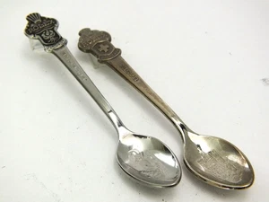 Lot of 2 ROLEX Collectable Spoons from Switzerland - BASEL & LUCERNE Stainless - Picture 1 of 11