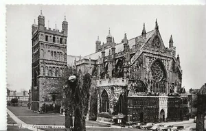 Postkarte von Devon - Kathedrale von Exeter - Echtfoto ZZ2118 - Bild 1 von 2