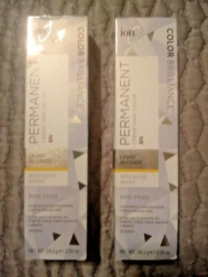 Color de cabello crema permanente rubio claro brillantes ion Color Brillance lote de 2 Foto 1 de 2