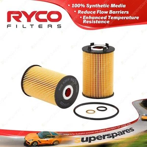 Ryco Oil Filter for Ssangyong Korando CK 2.0 4WD G20 1998cc 02/2012-12/2016 - Picture 1 of 2