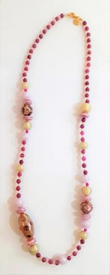 Collana Donna Lunga MURRINAMURANO GM0159.07 Con Sfere In Vetro Di Murano - Immagine 1 di 3