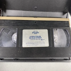A Nightmare on Elm Street VHS Media Original Release 1985 Horror - Tape Only - Picture 1 of 10