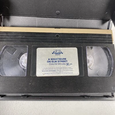 A Nightmare on Elm Street VHS Media Original Release 1985 Horror - Tape Only Foto 1 de 4