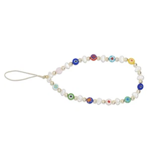 Phone Case Strap Beaded Phone Strap Decorative Phone Chain Phone Mobile Lanyard - Zdjęcie 1 z 12