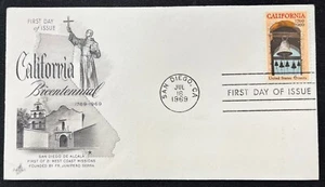 US FDC #1373 California Bicentennial 1969 Unaddressed and Unsealed. - Picture 1 of 1