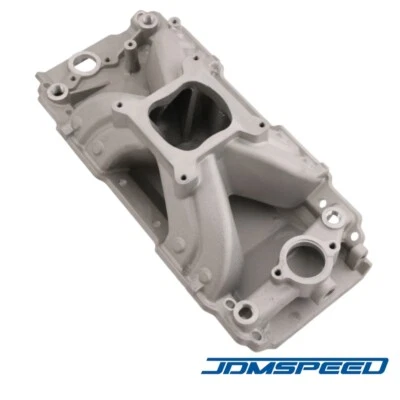 Colector de admisión de plano único de aluminio con espacio de aire para Chevy Big Block V8 396-454 Foto 1 de 4