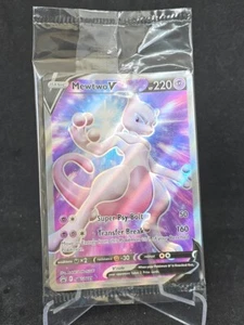 Tarjeta Pokémon Mewtwo V SWSH229 Espada y Escudo Sellada Ultra Rara Promoción - Imagen 1 de 2