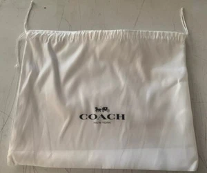 NEW COACH DUST BAG STORAGE PROTECTIVE DRAWSTRING LARGE TRAVEL 19” X 15” - Picture 1 of 1