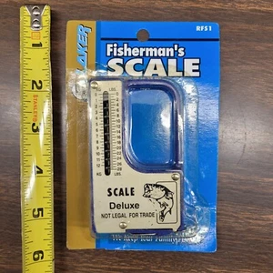 Eagle Claw Fisherman's Fish Scale Tape Measure NEW OLD STOCK SEALED 28 lb./38" - Picture 1 of 4