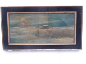 Tableau peinture Robert Buschong 1956 Nantucket Beach House Bobby Buschong - Imagen 1 de 12