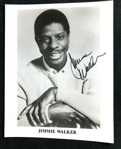 Jimmie Walker handsigniertes 8x10 s/w Foto 'JJ Evans' Good Times 'Kid Dynamite!' - Bild 1 von 1
