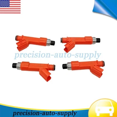 4x Inyectores de combustible para Toyota Corolla 1,8 L 1998-2008 y Matrix 1,8 L 2003-2008 Foto 1 de 4