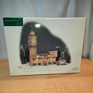 Departamento 56 Big Ben Dickens Village Iluminado TOTALMENTE NUEVO Retirado SERIE EMBLEMÁTICA - Imagen 1 de 7