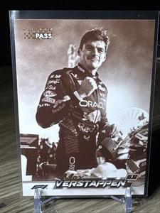 2024 Topps Paddock Pass F1 #51 MAX VERSTAPPEN seppia. - Foto 1 di 2