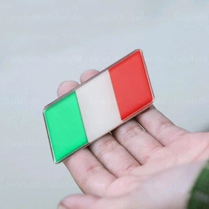 Italy Flag 3D Italian Emblem Badge Car Trunk Fender Decal Sticker Accessories - Picture 1 of 5