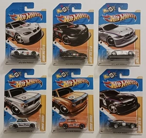 Lot of 6 2012 Hot Wheels New Models BMW M3 GT2 - Z4 M - 2002 - Picture 1 of 13