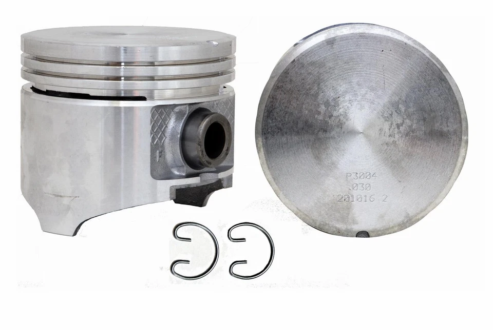 ENGINETECH SINGLE PISTON AMC CHRY DODGE 3.9L 239 5.2L 318 FLAT TOP SIZE STD - Image 1 of 1