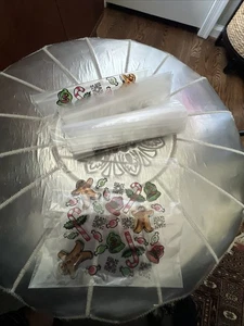 SACCHETTI PANINI NATALIZI ZIPLOC VINTAGE 24 SENZA SCATOLA - Foto 1 di 2