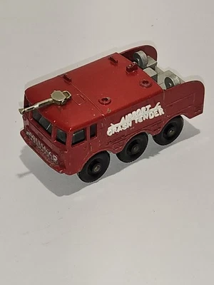 Vintage Matchbox Series #63 "FOAMITE" CRACH TENDER Car Used Diecast By LESNEY - Image 1 of 4