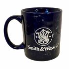 New Smith and Wesson Blue Mug Marbled Smoke Coffee Cup Tea Very Cool