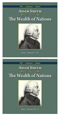 The Wealth of Nations - 2 MP3 CD Audiobooks in CD jackets - Image 1 of 4