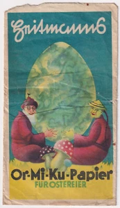Papel histórico para huevos de Pascua, papel Heitmann Or-Mi-Ku para huevos de Pascua - Imagen 1 de 4