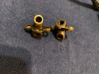  Classic Saab 900 Sedan Hatchback Front Hydraulic Brake Line To Hose Connector - Image 1 of 4