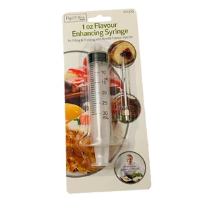 Food Marinade Meat Injector Flavor Syringe Beef Poultry Turkey Chicken BBQ UK - Picture 1 of 2