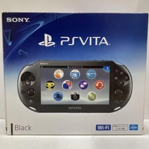 One business Day Shipping SONY PS Vita PCH 2000 Console Black Excellent - Picture 1 of 13