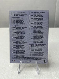 Carta Topps Stadium Club 1999 OFFERTA ESCLUSIVA / CHECKLIST - Foto 1 di 2