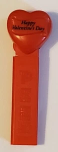 Pez (1996) FELIZ DÍA DE SAN VALENTÍN Dispensador Rojo en Forma de Corazón Sin Pies  - Imagen 1 de 5
