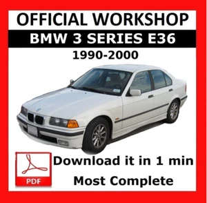 TALLER OFICIAL Manual Servicio Reparación BMW Serie 3 E36 1990 - 2000 - Imagen 1 de 1