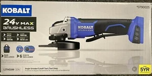 Amoladora angular inalámbrica Kobalt 24V Max motor sin escobillas herramienta de 8500 RPM - Imagen 1 de 5