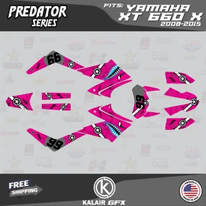 Kit de gráficos para Yamaha XT 660X (2008-2015) XT-660X Predator Series - Magenta - Imagen 1 de 6