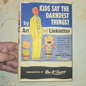 VTG 1957 "KIDS SAY THE DARNDEST THINGS" BY ART LINKLETTER - Foto 1 di 3